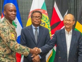 Haiti - Politic : Leslie Voltaire presents his successor to the Multinational Mission