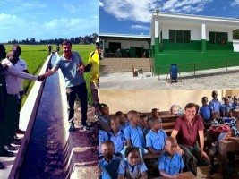 Haiti - Cooperation : Tour of the Southern region of projects financed by France
