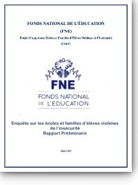 Haiti - Education : Preliminary investigation report on schools and families of students affected by insecurity