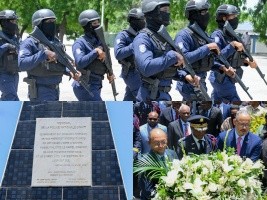 Haiti - 30th Anniversary Celebration of the PNH : Rain of Messages