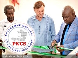 Haiti - School Canteens : Donation of processing equipment from France