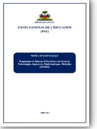 Haiti - FNE : Presentation of the STEMM excellence scholarship program