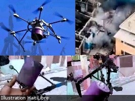 Haïti - Sécurité : Les drones Kamikaze en Haïti sont indispensables
