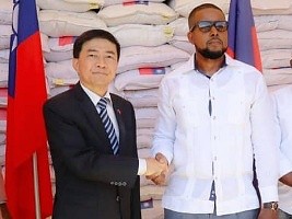 Haiti - Humanitarian : Taiwan donates 1,350 tons of rice