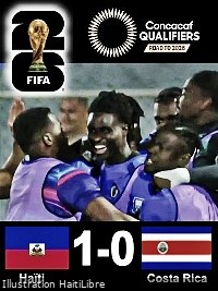 Haiti - FLASH : Crucial victory for Haiti [1-0] against Costa Rica (World Cup 2026 Qualifiers)