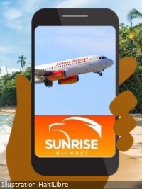 Haïti - Internet : Nouvelle Application Sunrise Airways