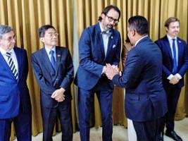 Haiti - Politic : Official New Year's Greetings Exchange Ceremony