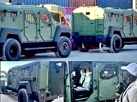 Haïti - FLASH : Don américain de 25 nouveaux véhicules blindés à la PNH