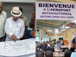 Haïti - Aéroport des Cayes : Les travaux de modernisation en voie d’achèvement