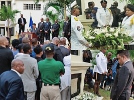 Haïti - Politique : Séisme 2010 : Cérémonie officielle