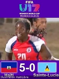 Haiti - U-17 World Cup 2026 Qualifier : Haiti humiliates Saint Lucia [5-0] (video)