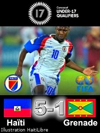 Haïti - Qualif. U-17 Mondial Qatar 2026 : Nos Grenadiers écrasent les «Spice Boy» [5-1] (vidéo)