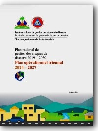 Haiti - Environment : Risk Management Actions Three-Year Operational Plan 2024-2027