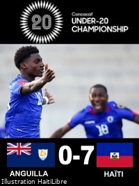 Haiti - U-20 World Cup 2027 Qualifier : Our Grenadiers crush Anguilla's Rainbow Warriors [0-7]