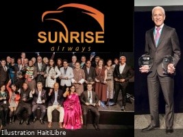 Haiti - Travel : Philippe Bayard and Sunrise Airways honored in Berlin