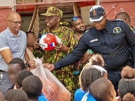 Haïti - Solidarité : La Force de Répression des Gangs redonne le sourire à des enfants