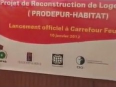 Haïti - Reconstruction : Lancement du projet de reconstruction à Carrefour Feuilles