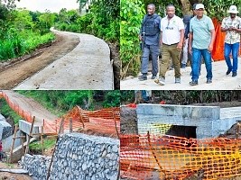 Suivi des travaux de réhabilitation des pistes rurales dans le Grand Nord d’Haïti