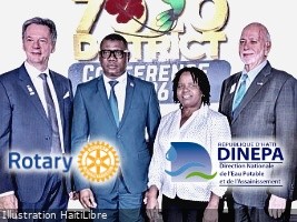 10 millions US$ du Rotary International (District 7020) pour la DINEPA en Haïti