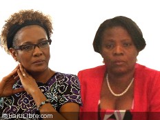 Haiti - Social : Michaëlle Jean met with the Minister Yanick Mézil