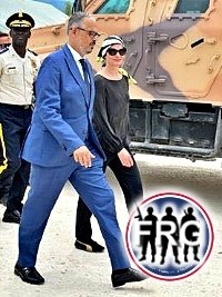 Le Premier Ministre en visite en Haïti à la base de la Force de Répression des Gangs