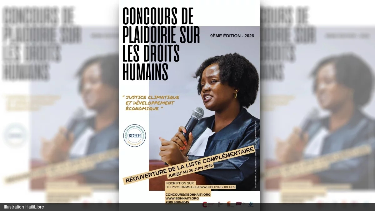 Haiti - Moot Court Competition : Reopening of the supplementary registration list