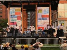 Haiti - Culture : The group «Jed Levy Quartet» and the Orchestre Septentrional of Haiti in Cap-Haitien