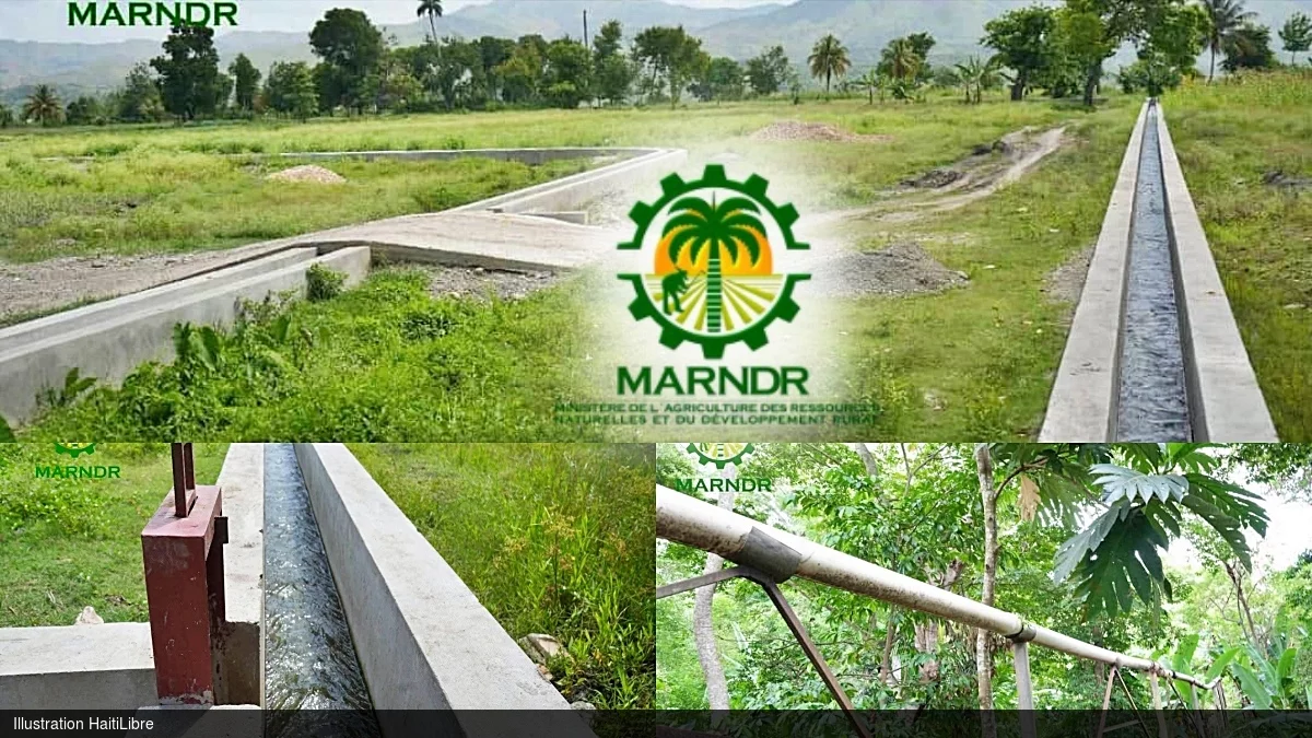 Haïti - Agriculture : Le Ministère renforce les infrastructures hydro-agricoles dans le département du Centre
