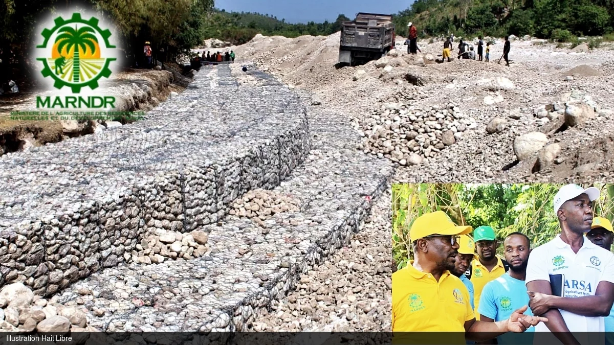 Haïti - Environnement : Saison des ouragans, Le MARNDR à pied d’œuvre à Ravine Sèche (Torbeck)