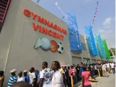 Haiti - Reconstruction : Official reopening of the Gymnasium Vincent