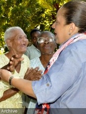 Haiti - Social : Sophia Martelly calls for solidarity towards the elderly