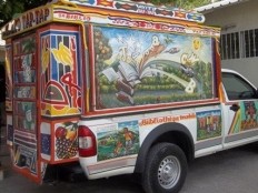 Haiti - Culture : Launching of the first «Biblio Tap-tap»