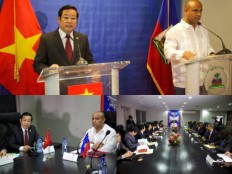 Haïti - Politique : Le Premier Ministre Lamothe rencontre Nguyen Bac Son