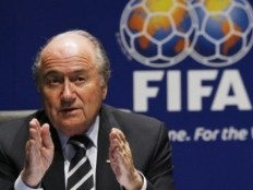 Haiti - Football : Visit of the FIFA President, Joseph S. Blatter