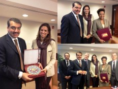 Haiti - Economy : Stéphanie Villedrouin makes the promotion of Haiti with Qatar