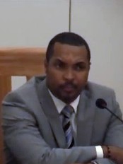 Haiti - Politic : The Minister of Social Affairs before the Senate