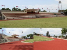 Haiti - Sports : Visit of President Martelly to the Carrefour Sports Centre