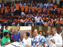 Haiti - Social : Sophia Martelly at Centre d'Accueil of Carrefour