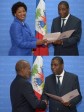 Haiti - Politic : Double installation at the Primature