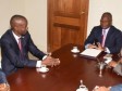 Haiti - Politics : Meeting between Privert and President-elect Jovenel Moïse