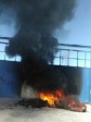 Haiti - Politic : Violent demonstration in Petit-Goâve