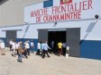 Haïti - Commerce : Le Ministre Day, en visite de chantier à Ouanaminthe