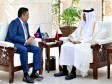 Haïti - Qatar : Laurent Saint-Cyr s’entretien avec le P.M. Al Thani
