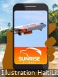 Haïti - Internet : Nouvelle Application Sunrise Airways