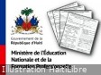 Haiti - Education: Ministerial decision on the generalization of new 3rd cycle programs