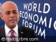Haïti - Économie : Le Président Martelly au 42e Forum Économique Mondial de Davos