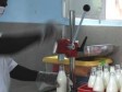 Haiti - Agriculture : The dairy of Saut Mathurine is in operation