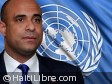 Haiti - Politic : Laurent Lamothe at the General Assembly of the United Nations